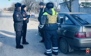 В Геническом округе Херсонской области сотрудники Госавтоинспекции провели беседы с участниками дорожного движения по профилактике мошенничества