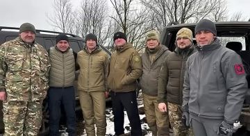 Встретились с руководством 104-ой гвардейской десантно-штурмовой дивизии и бойцами 345-го гвардейского полка ВДВ