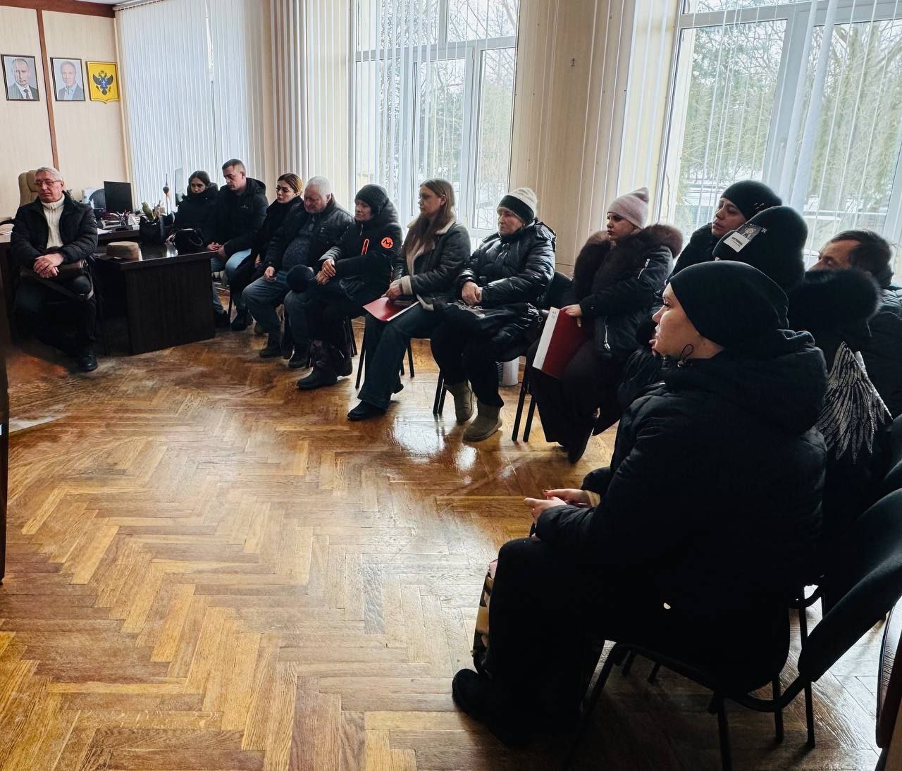 В Каланчакском округе состоялась встреча с гражданами, пострадавшими в результате теракта в Хорлах