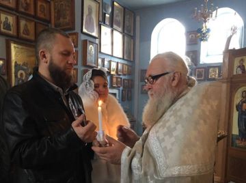 Финалист проекта «Герои Херсонщины» Дмитрий Поплевкин обвенчался со своей супругой Ольгой