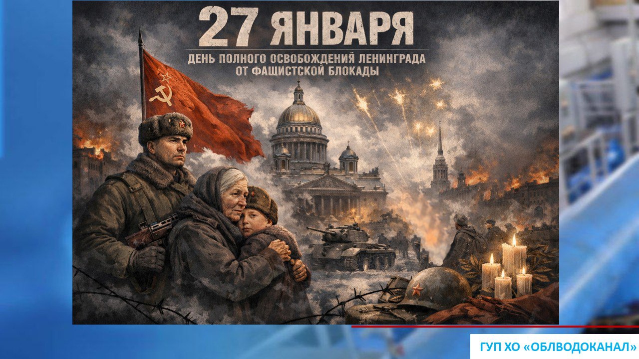 27 января - День полного освобождения Ленинграда от фашистской блокады