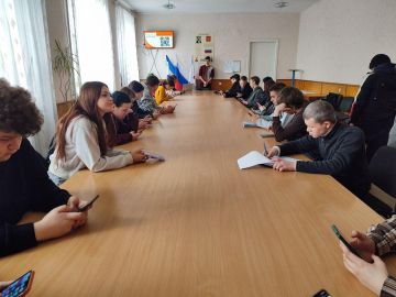 Время добрых дел: в Геническом техникуме прошел «Добро.Час»