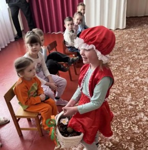 Сказка ожила: спектакль «Красная Шапочка» в Благодатном