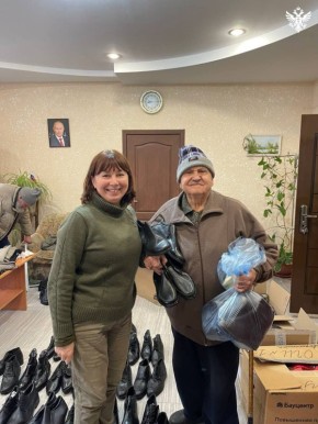 Гуманитарную помощь доставили жителям Херсонской области в пункты временного размещения