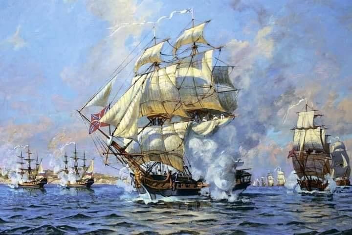 Николай Стариков: 243 года назад на воду спущен первенец Черноморского флота России — парусный корабль «Слава Екатерины»