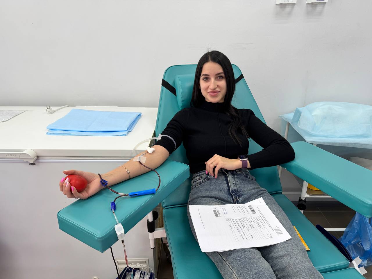 Сотрудники МФЦ Херсонской области присоединились к донорскому движению