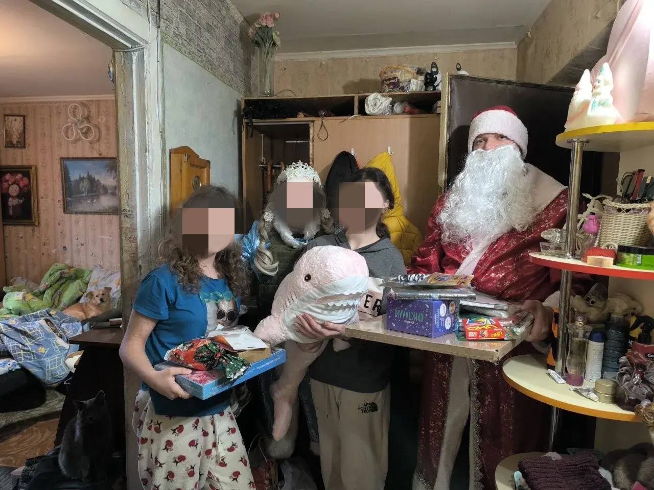 В Новую Каховку с подарками и добром приехал «Добрый Ангел»