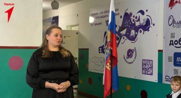 Первые Строгановской школы приняли участие в общешкольной линейке