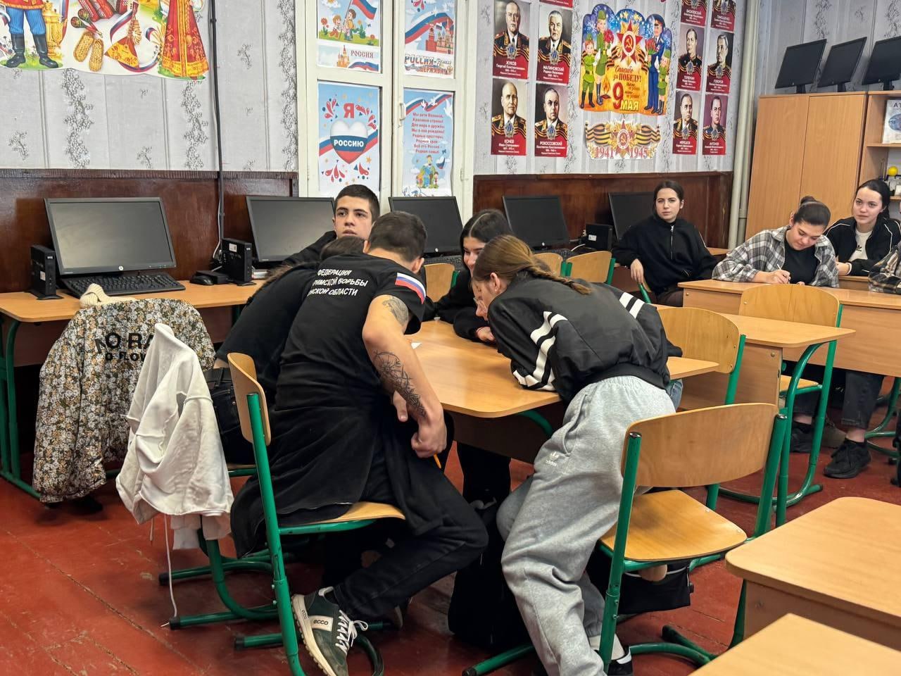 Учащиеся Новоалексеевской школы № 1 Генического района стали участниками интерактивного квиза «Грантовые истории»