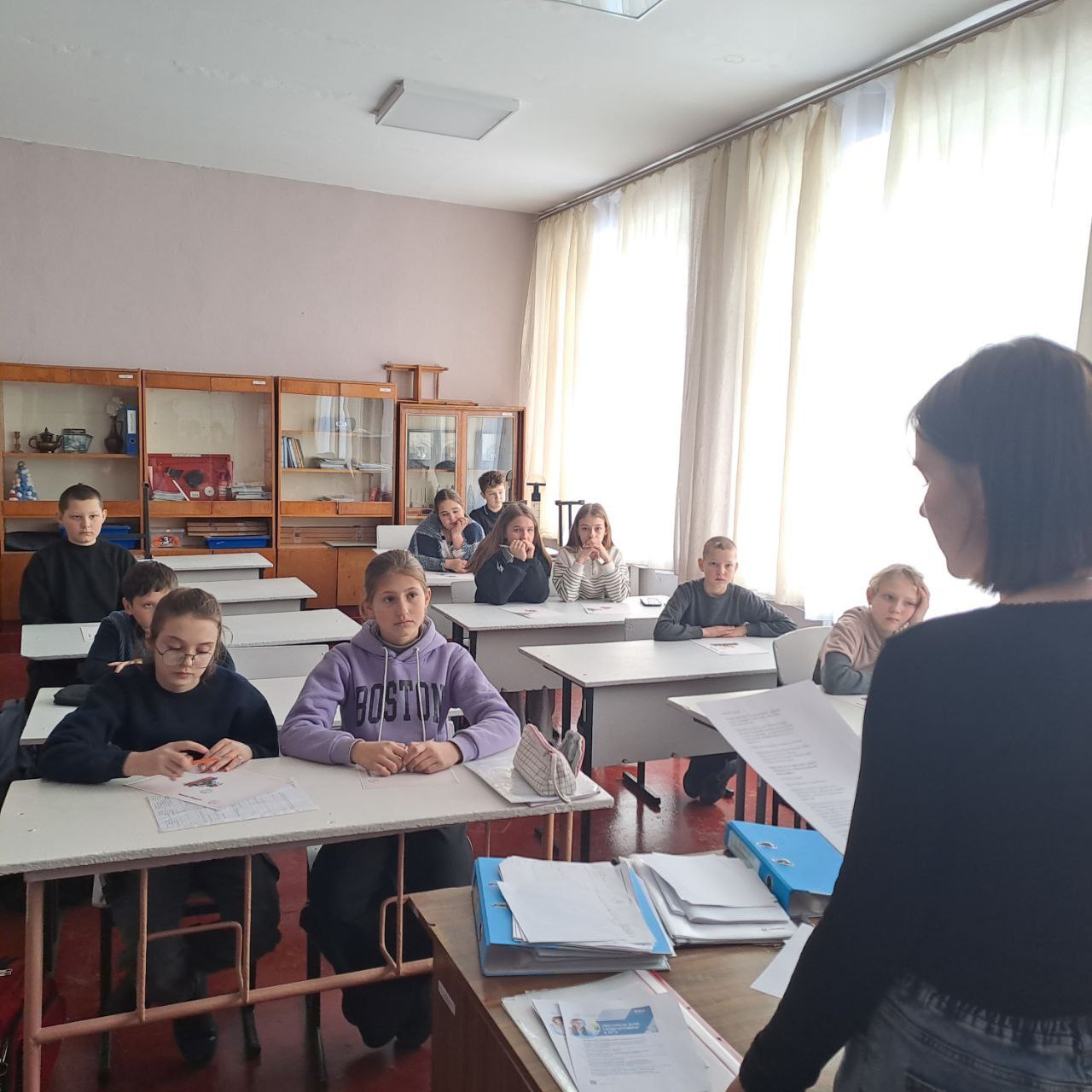 Активисты Петровской школы присоединились к акции «Письмо солдату»