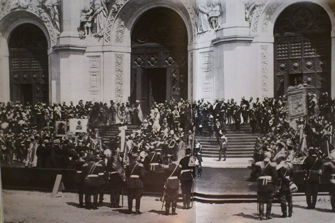 6 февраля 1883 года. Освящение храма Христа Спасителя в Москве