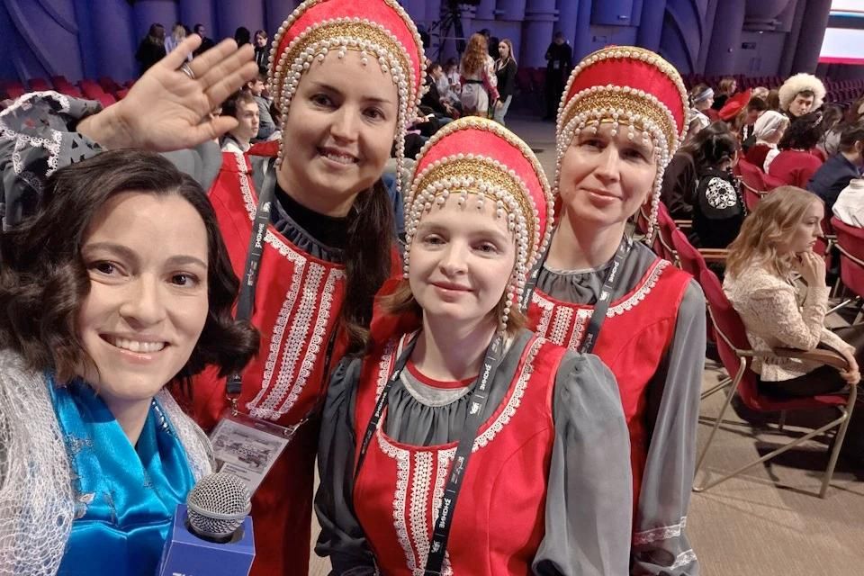 Студенты и педагоги вузов представили Херсонщину на церемонии запуска Года единства народов России