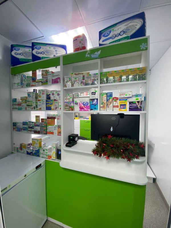 Ежедневно аптечный пункт села Красное Скадовского округа посещают около 20 человек