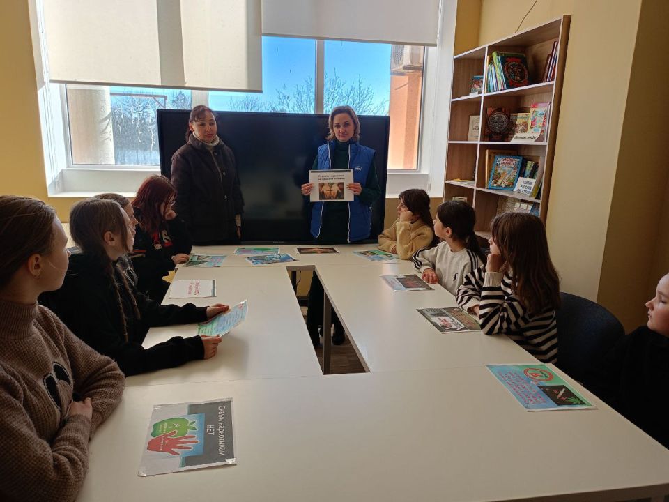 По инициативе секретаря первичного отделения Натальи Василенко в рамках профилактики негативных явлений в молодежной среде, Нижнесерогозский центр культуры и досуга совместно с местной библиотекой провели важное...