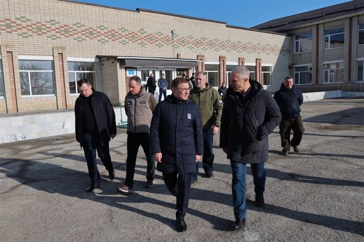 Партия «Единая Россия» обновила школу и сквер «Воинской славы» в Херсонской области