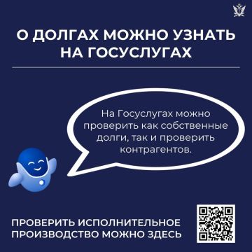 О долгах можно узнать на Госуслугах