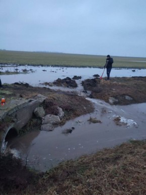 В Петровке удалось избежать затопления жилых домов из-за интенсивного снеготаяния