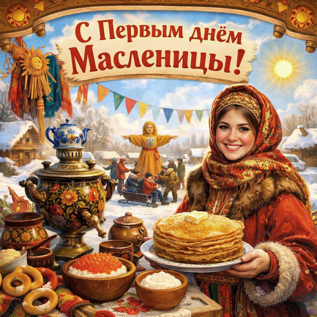 Первый день Масленицы — Встреча
