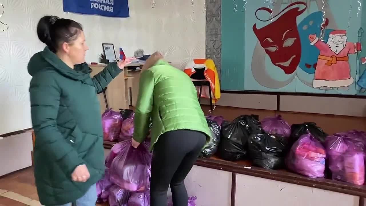 Народный фронт доставил гуманитарный груз жителям Петропавловки Херсонской области