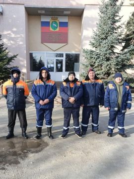 В Чаплынку прибыла новая бригада Водоканала из Рязани