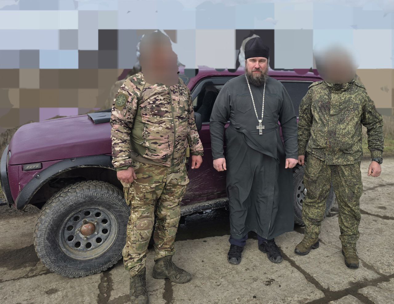 Ко Дню Защитника Отечества в воинское подразделение группировки "Днепр" на Херсонском направлении был передан внедорожный автомобиль