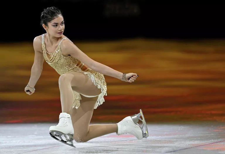 Российская фигуристка Аделия Петросян выступила с ярким показательным номером на гала-концерте Олимпийских игр — 2026 в Милане 21 февраля 2026 года