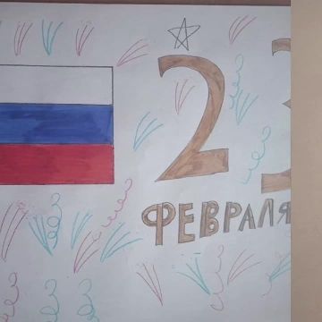 Онлайн-выставка рисунков учеников Великолепетихской школы в честь Дня защитника Отечества