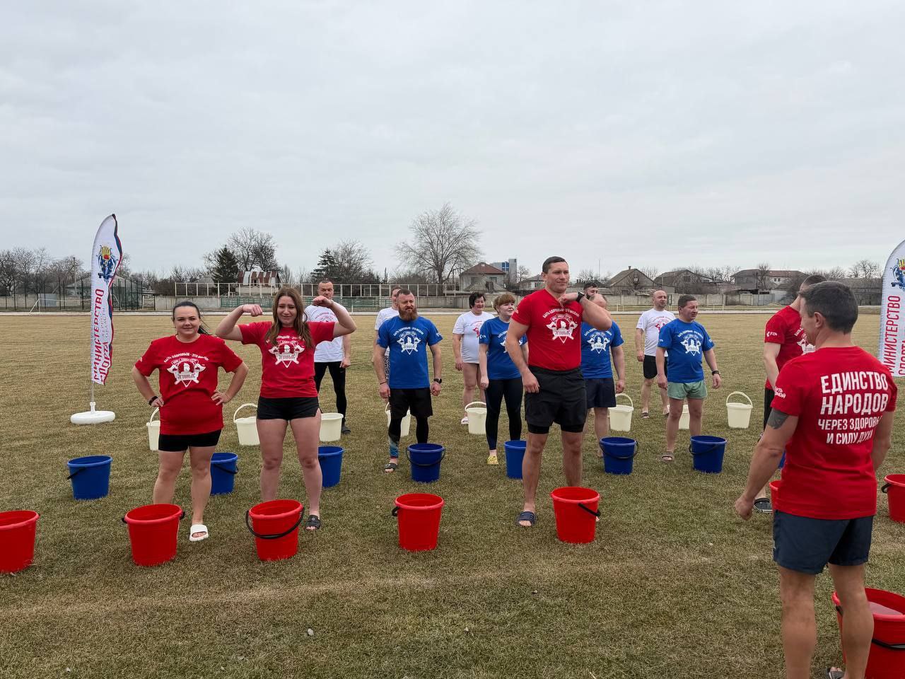Жители Херсонской области присоединились к Международной спортивно-патриотической акции "Быть здоровым — это модно!"