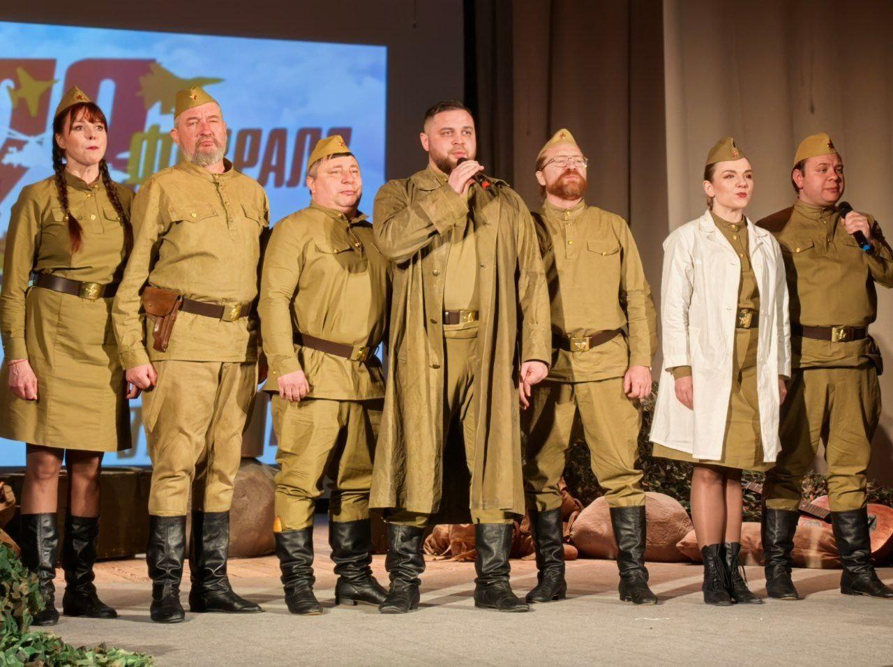 Владимир Сальдо: В Геническом Доме культуры прошёл спектакль «Тёркин был, есть и будет»