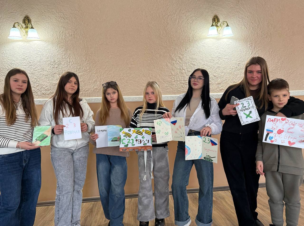 В Марьяновском сельском клубе прошел творческий мастер-класс, посвященный Дню защитника Отечества