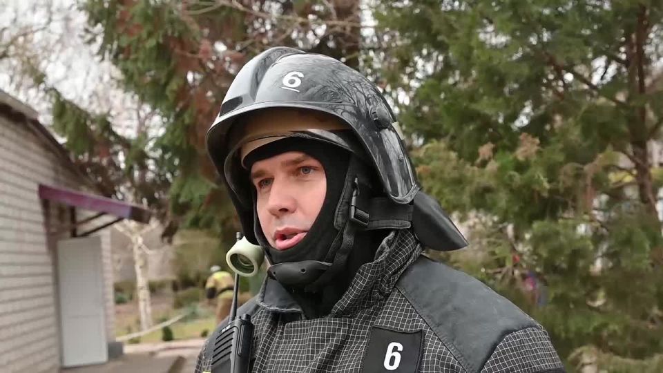 МЧС на территории Скадовской больницы провели командно-тактические учения