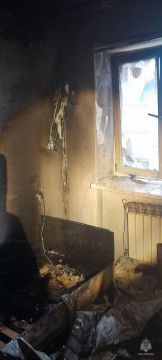 Сегодня, 26 февраля, около часа дня спасатели МЧС по херсонской области ликвидировали пожар в Скадовском округе