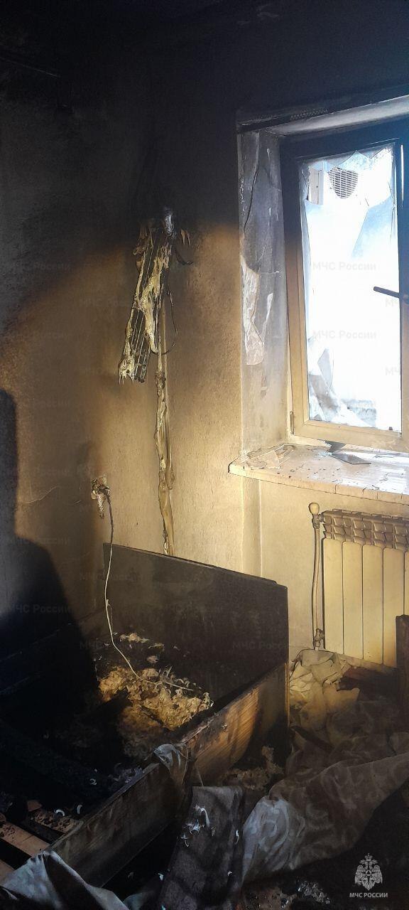 Спасатели МЧС России по Херсонской области ликвидировали пожар в Скадовском округе