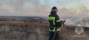 За минувшие сутки пожарно-спасательные подразделения МЧС Херсонской области реагировали на: