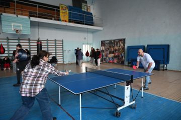 В Скадовске прошел турнир округа по настольному теннису