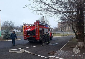 Сотрудники МЧС провели профилактические мероприятия в Ивановской школе Херсонской области
