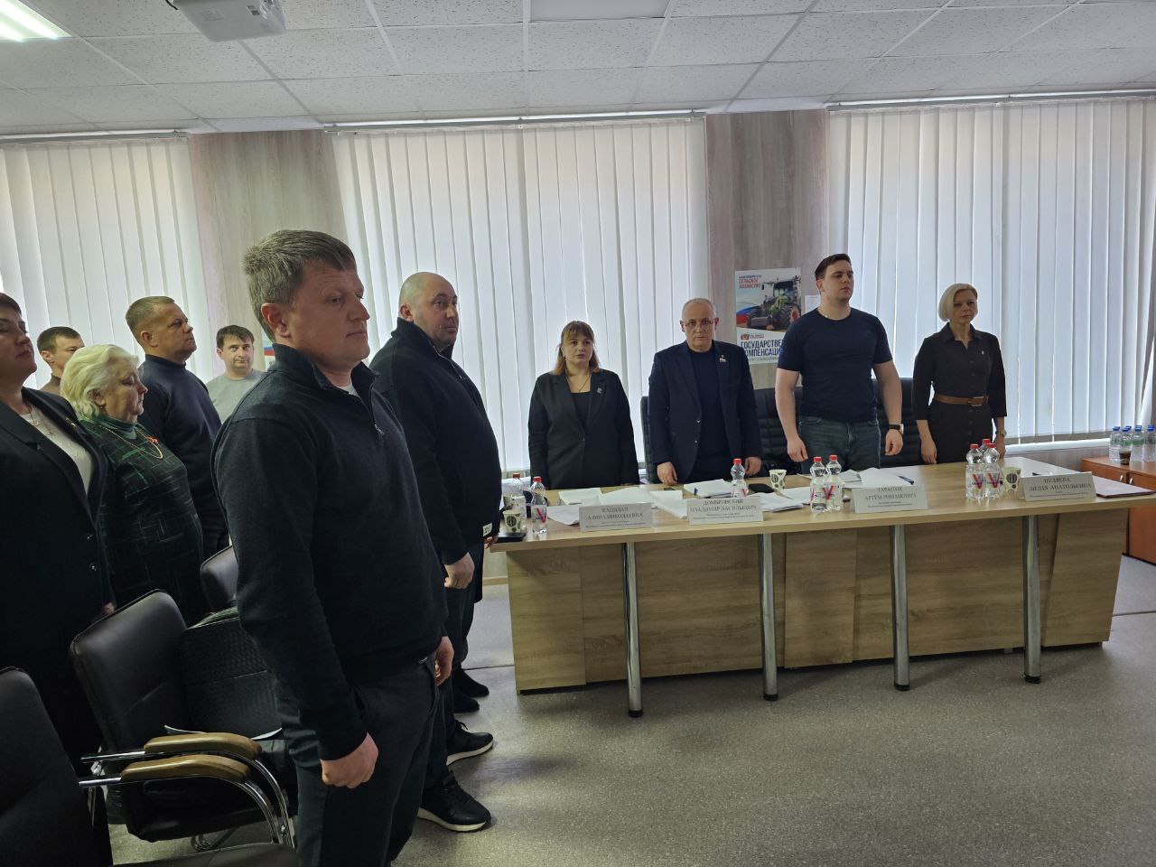 27 февраля прошло заседание Совета депутатов Чаплинского муниципального округа