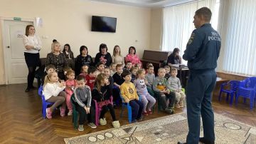 Урок безопасности для самых маленьких!