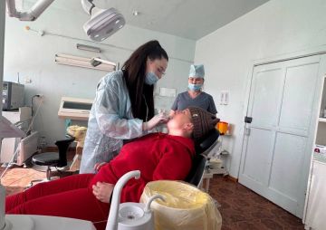 Игорь Кастюкевич: Более ста человек уже записались к врачам – стоматологам из Адыгеи, которые сейчас работают в Нижнесерогозской центральной районной больнице Херсонской области.