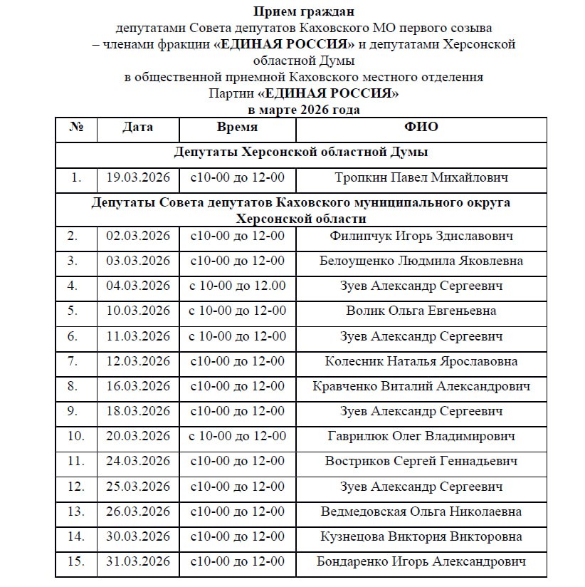 Павел Филипчук: Поддержка жителей, решение их проблем - главная задача местного отделения “Единой России”