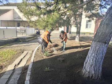 Масштабная уборка и благоустройство: коммунальные службы Генического округа провели работы 2 марта