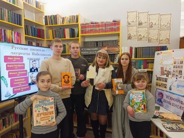 В Любимовской библиотеке прошел литературный экспресс «Путешествие в мир творчества»