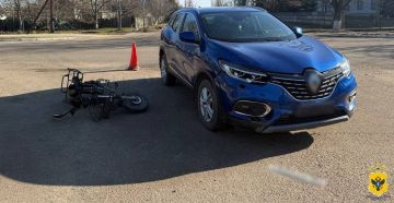 В Чаплынском округе полицейские устанавливают обстоятельства ДТП с пострадавшим