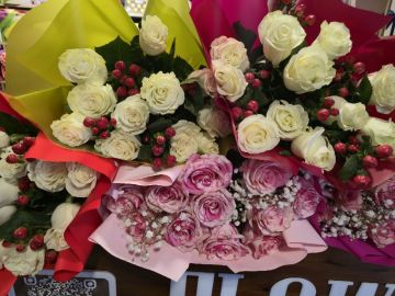 Цветочные магазины в Херсонской области готовятся к наплыву покупателей, которые решат порадовать женщин букетами на 8 марта