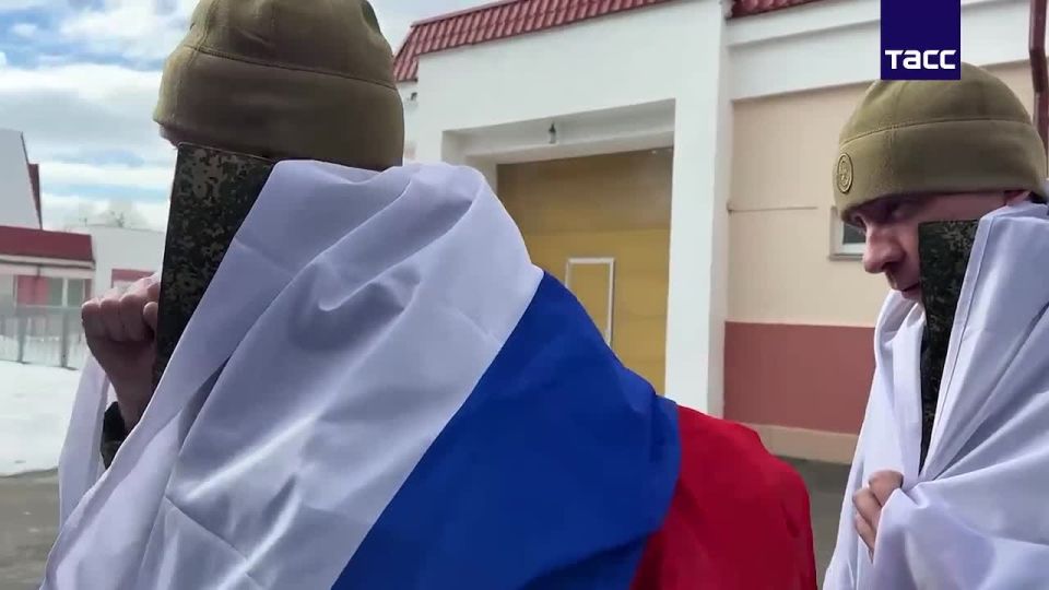 Кадры обмена военнопленными между Россией и Украиной