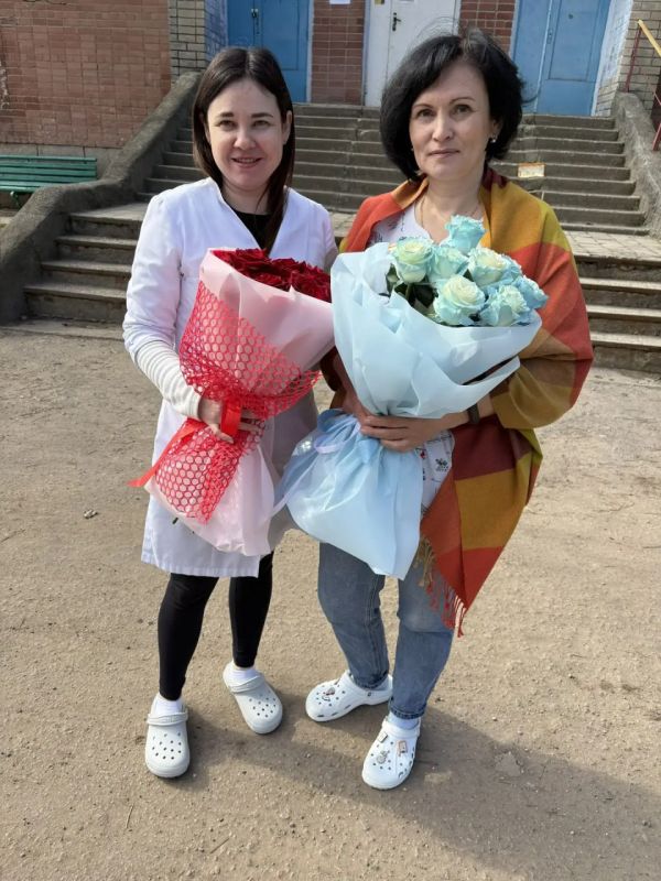 Каланчак поздравил врачей из Мордовии с Международным женским днём