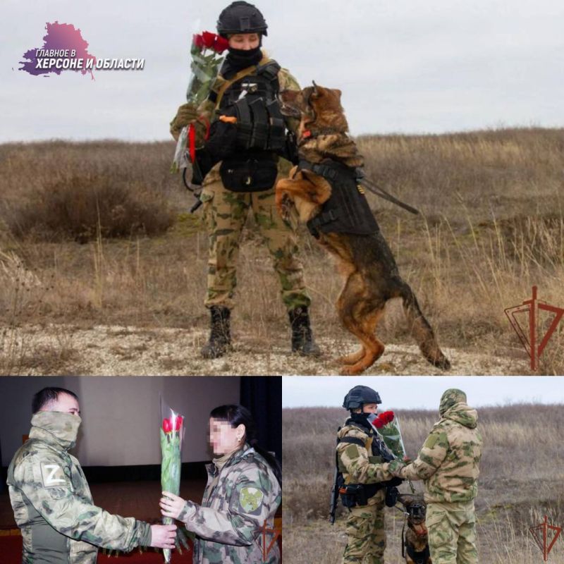 Росгвардейцы поздравили женщин-военнослужащих и сотрудниц ведомства с праздником