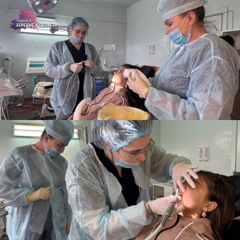 Врачи-стоматологи из Адыгеи оказали помощь жителям Нижних Серогозов