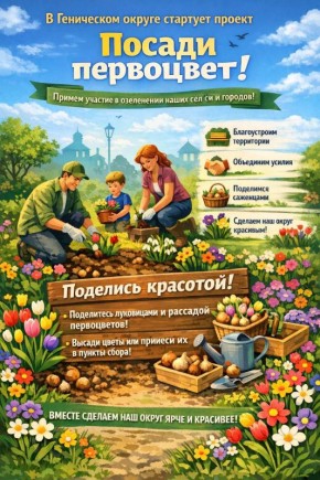 Пусть эта весна будет цветущей