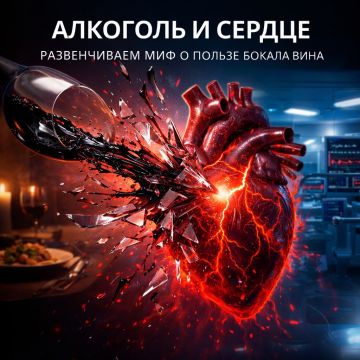 Алкоголь и сердце: миф о «пользе» бокала вина